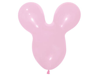 Mouse Head - Pink - 009 - 25 Stuks