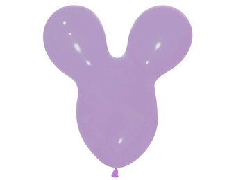 Mouse Head - Lilac - 050 - 25 Stuks