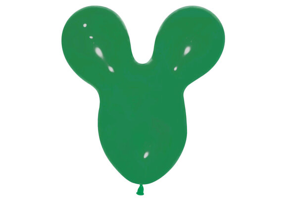 Mouse Head - Forest Green - 032 - 25 pcs