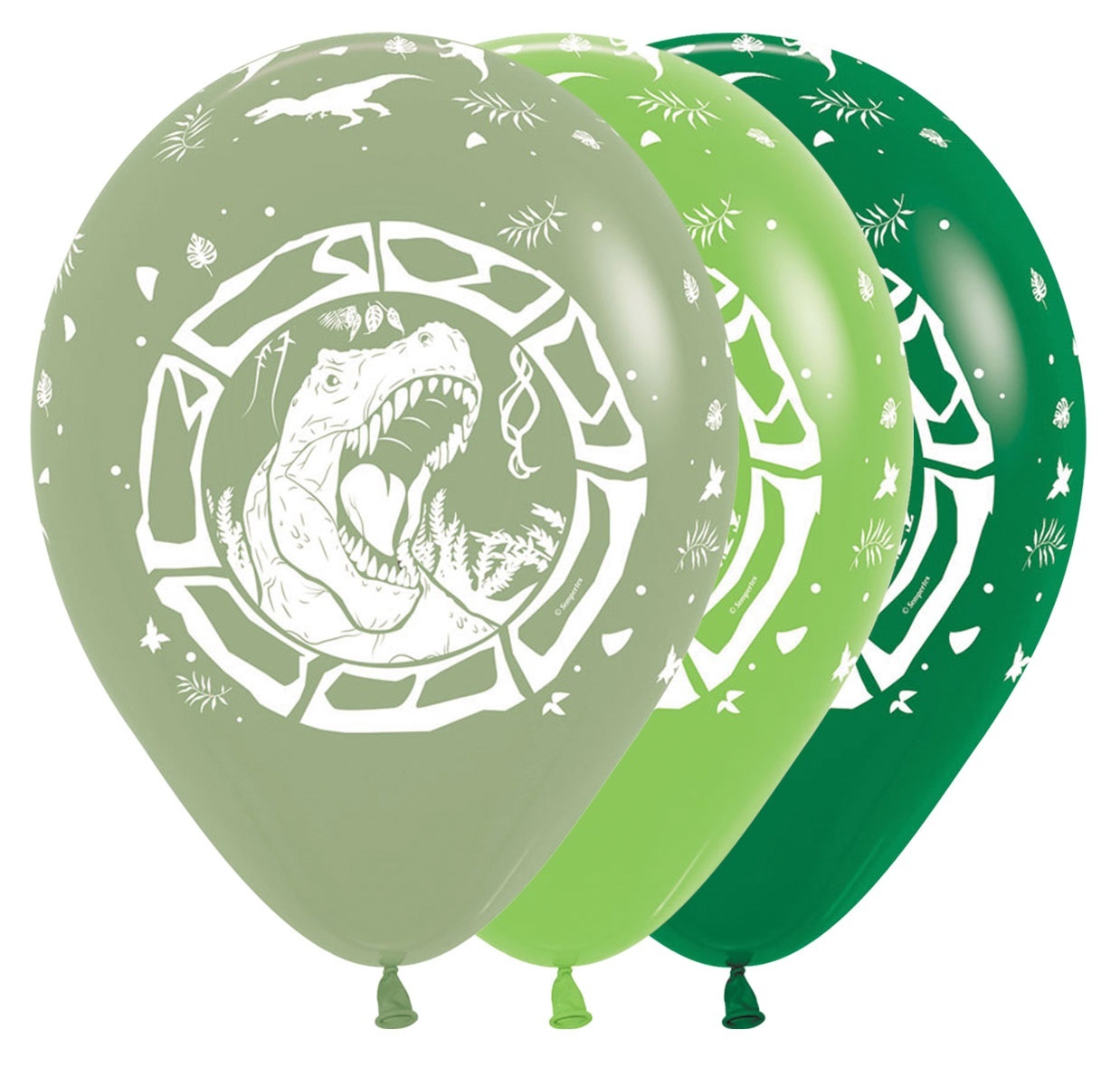 Sempertex 12 inch  - T-Rex - Asssortiment - 25 Stuks