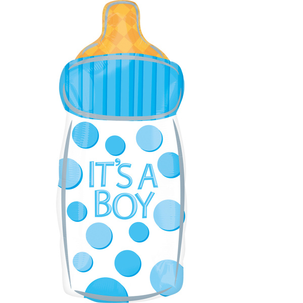It's A Boy Baby Bottle -25cm x 58cm - Anagram