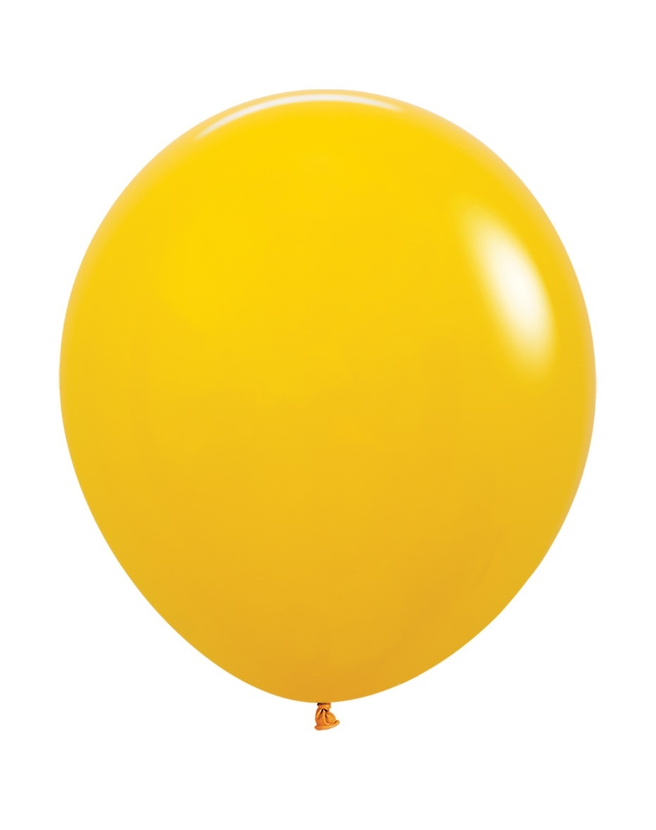 18 inch Sempertex - Honey Yellow 021 - 25 pieces