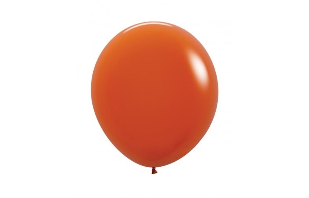 Sempertex 18 inch  - Sunset Orange 062 - 25 pcs