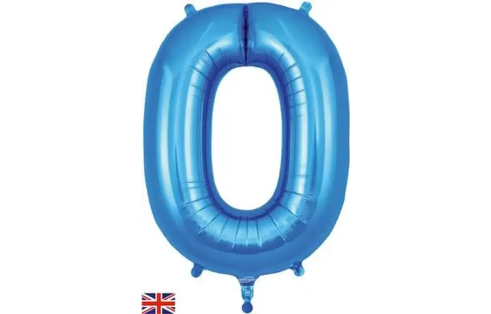Letters Blue - BOY - 34 inch - Oaktree