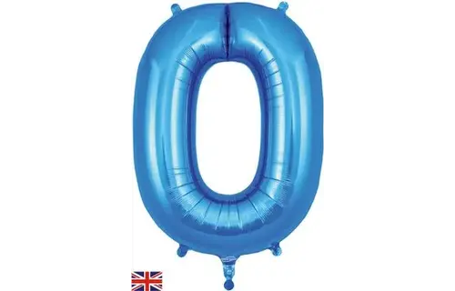 Letters Blue - BOY - 34 inch - Oaktree