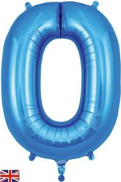 Letters Blue - BOY - 34 inch - Oaktree