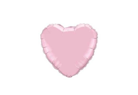 Heart - Pearl Pink - Qualatex 9 inch - 1 stuks