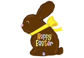 Chocolate Easter Bunny - 39 inch - Grabo