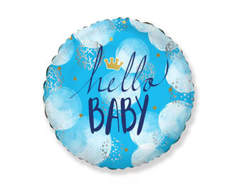 MICROFOIL - Hello Baby Boy - 14 inch - Flex