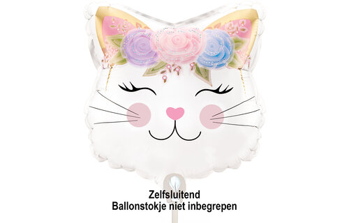 MICROFOIL - Cat Head Flowers - Oak - 9 inch - zelfsluitend