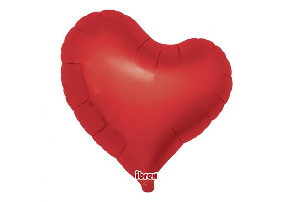 Heart SWEET - Metallic Red - 14 inch - 5 stuks