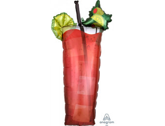 Bloody Mary Drink - Anagram - 48cm x 94cm