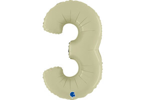 Cijfer Satin Olive Green 3 - 26 inch - Grabo