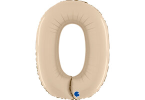 Cijfer Satin Cream 0 - 26 inch - Grabo