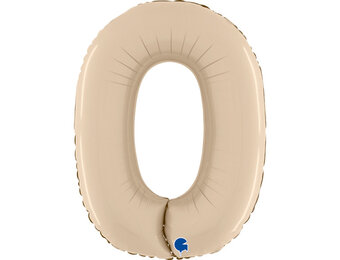 Cijfer Satin Cream 0 - 26 inch - Grabo