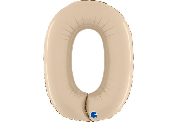 Cijfer Satin Cream 0 - 26 inch - Grabo