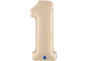 Cijfer Satin Cream 1 - 26 inch - Grabo