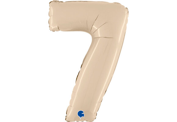 Cijfer Satin Cream 7 - 26 inch - Grabo