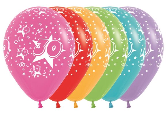 R12 - Cijfer 30 - Asssortiment - 25 pcs