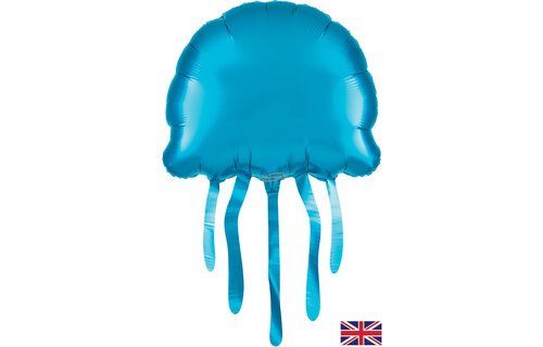 Jellyfish Blue - 17,5 x 29.5 inch