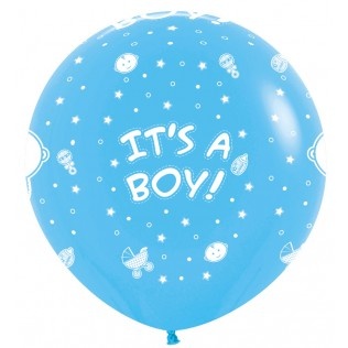 Sempertex 36 inch  - It's A Boy - FSH Blue 040 - 2 ct