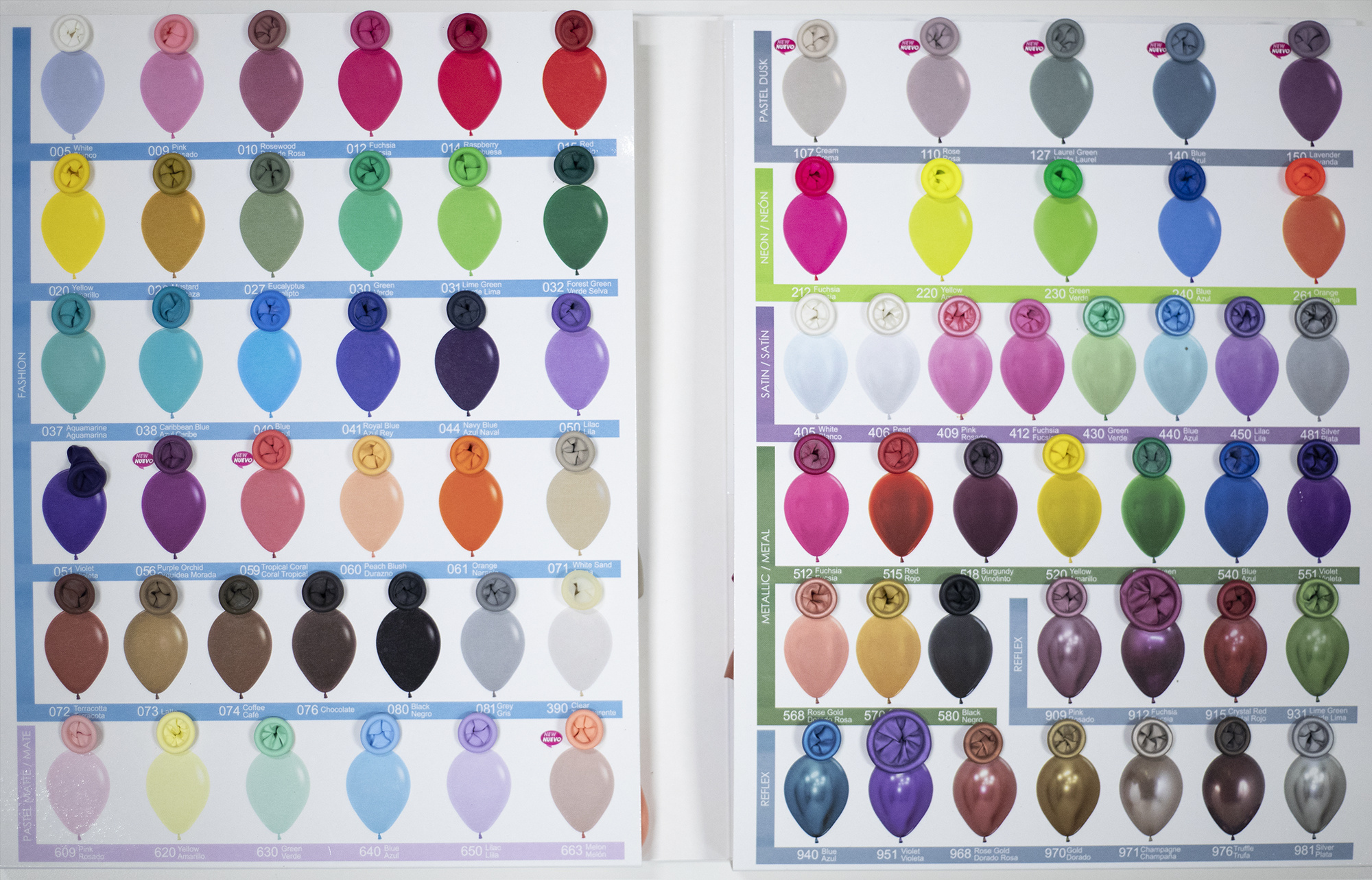 Kleuren Kaart - 2024 - Sempertex