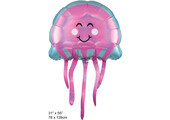 Jellyfish Smile - 31 x 55 inch