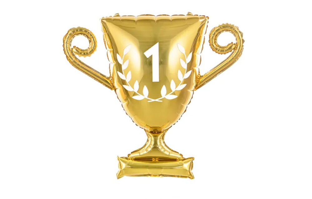 Trophy Champion #1 Gold - A63cm x 83cm