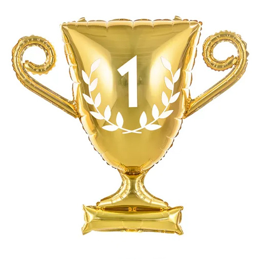 Trophy Champion #1 Gold - A63cm x 83cm