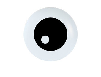 R5 - Eye Ball - White 005 - 50 stuks