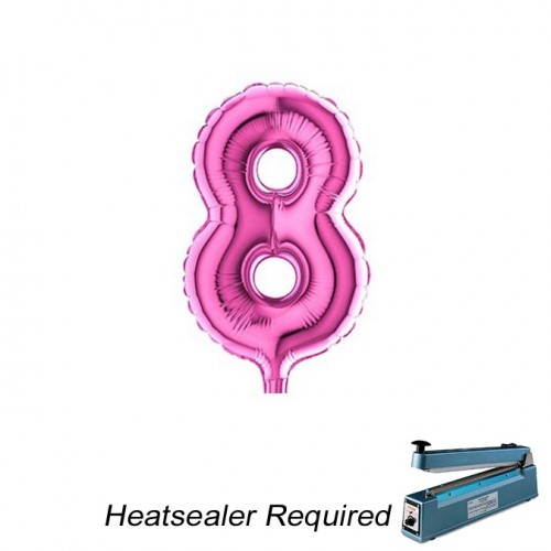Cijfer MICRO Fuchsia 7" - 8 - 5 qty