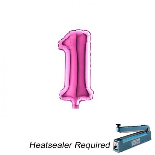 SALE > Cijfer MICRO Fuchsia 7" - 1 - 1 stuk