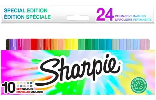 Sharpie Assortiment - rond 0.9mm - 24 stuks
