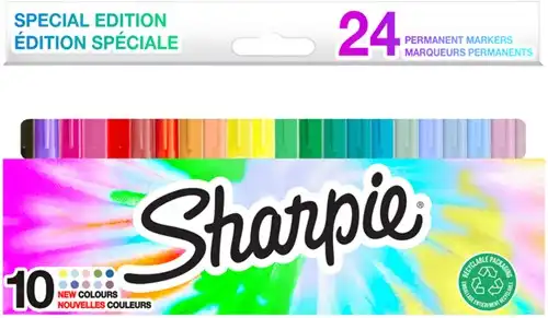 Sharpie Assortiment - rond 0.9mm - 24 stuks