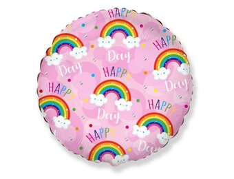 Happy Day - Rainbow Pink - 18 inch - Flex - 2 stuks