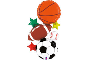 Multi Sports Stacker - 37 inch - Grabo