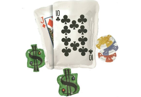 Poker Party Cluster - 74 x 76 cm