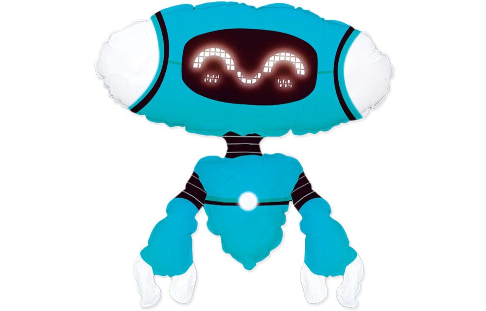 Robot Blue - 24 inch - Flex