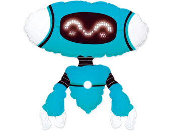 Robot Blue - Flex - 24 inch