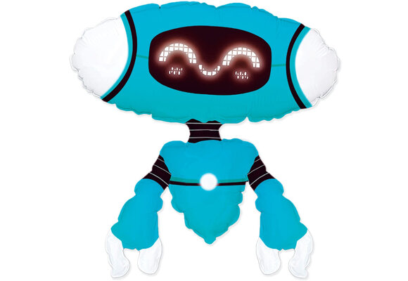 Robot Blue - Flex - 24 inch