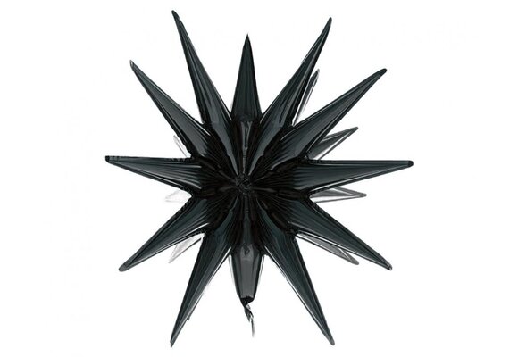 Magic Star - 3D Black - 50 x 46 cm