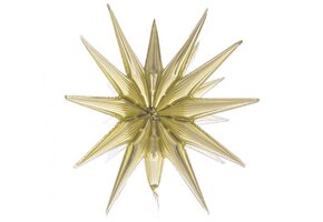 Magic Star - 3D Champagne - 50 x 46 cm