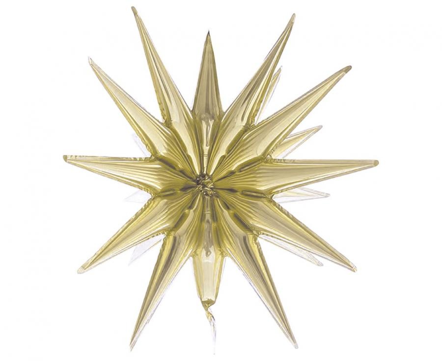 Magic Star - 3D Champagne - 50 x 46 cm