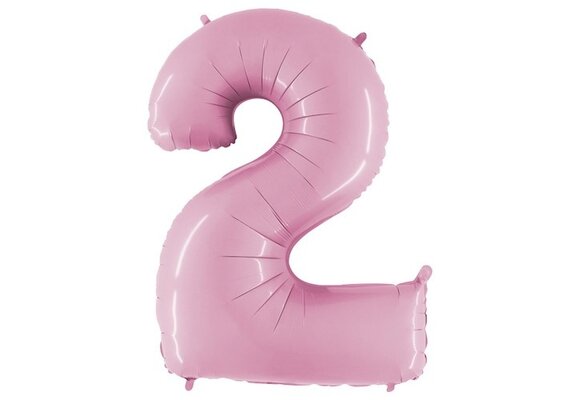 Cijfer Pink 2 - 26 inch - Grabo
