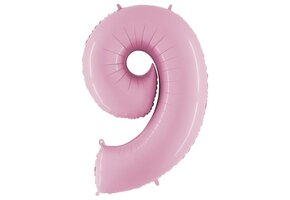 Cijfer Pink 9 - 26 inch - Grabo