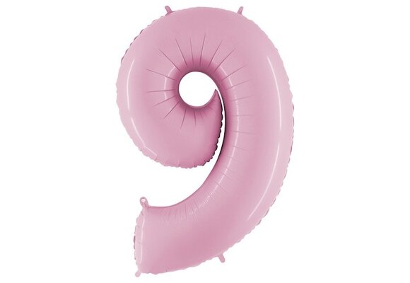 Cijfer Pink 9 - 26 inch - Grabo