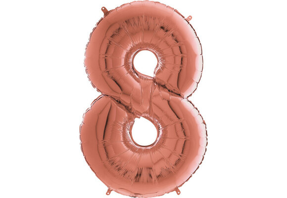 Cijfer Rose Gold 8 - 26 inch - Grabo