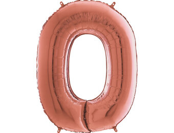 Cijfer Rose Gold 0 - 26 inch - Grabo