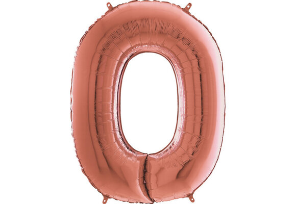 Cijfer Rose Gold 0 - 26 inch - Grabo