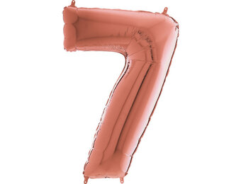 Cijfer Rose Gold 7 - 26 inch - Grabo